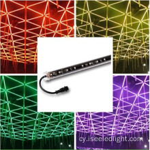 Tiwb 3d DMX RGB LED Rheolaeth Bi-Picsel